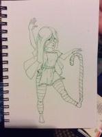 Candy cane fairy